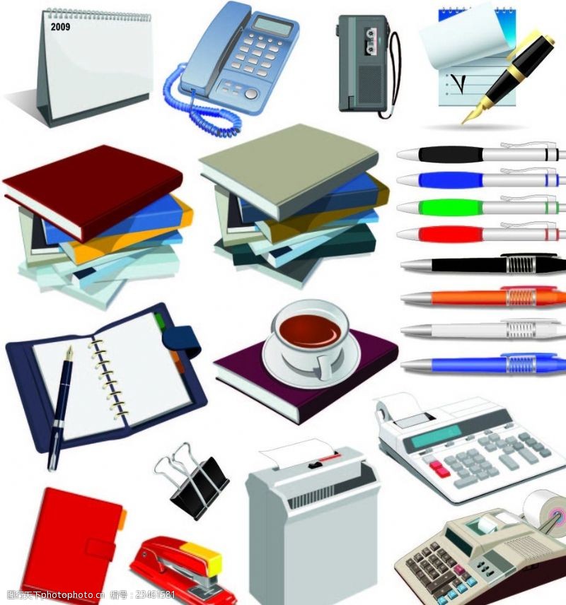 高效办公，从这些常用办公用品开始 视觉指南与素材解析