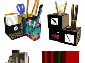 高效办公美学 打造专属办公用品3D模型库